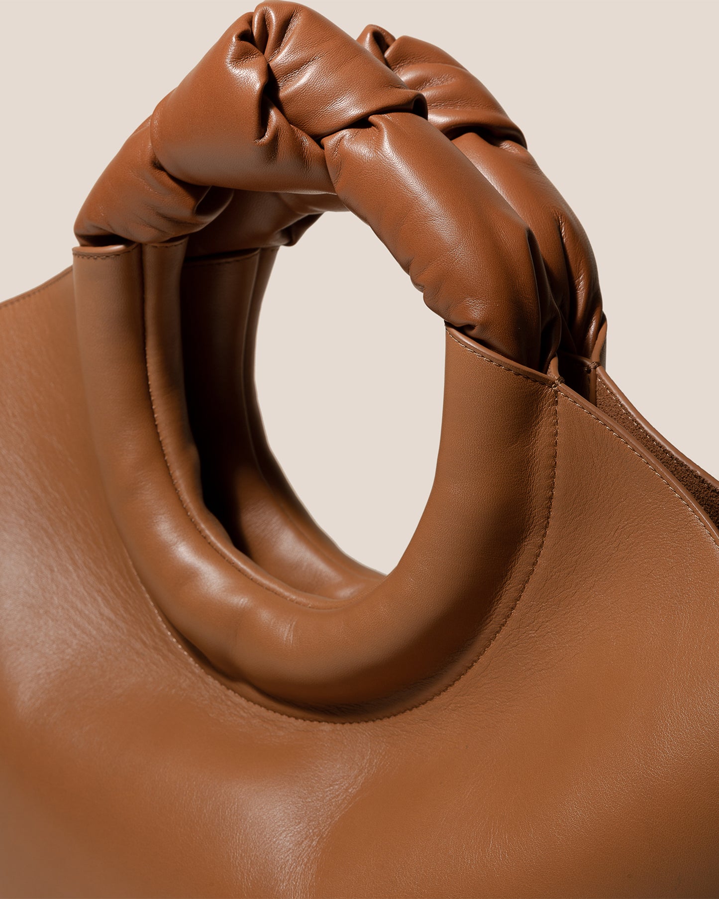 CASTELL - Knotted-handle Leather Tote Bag