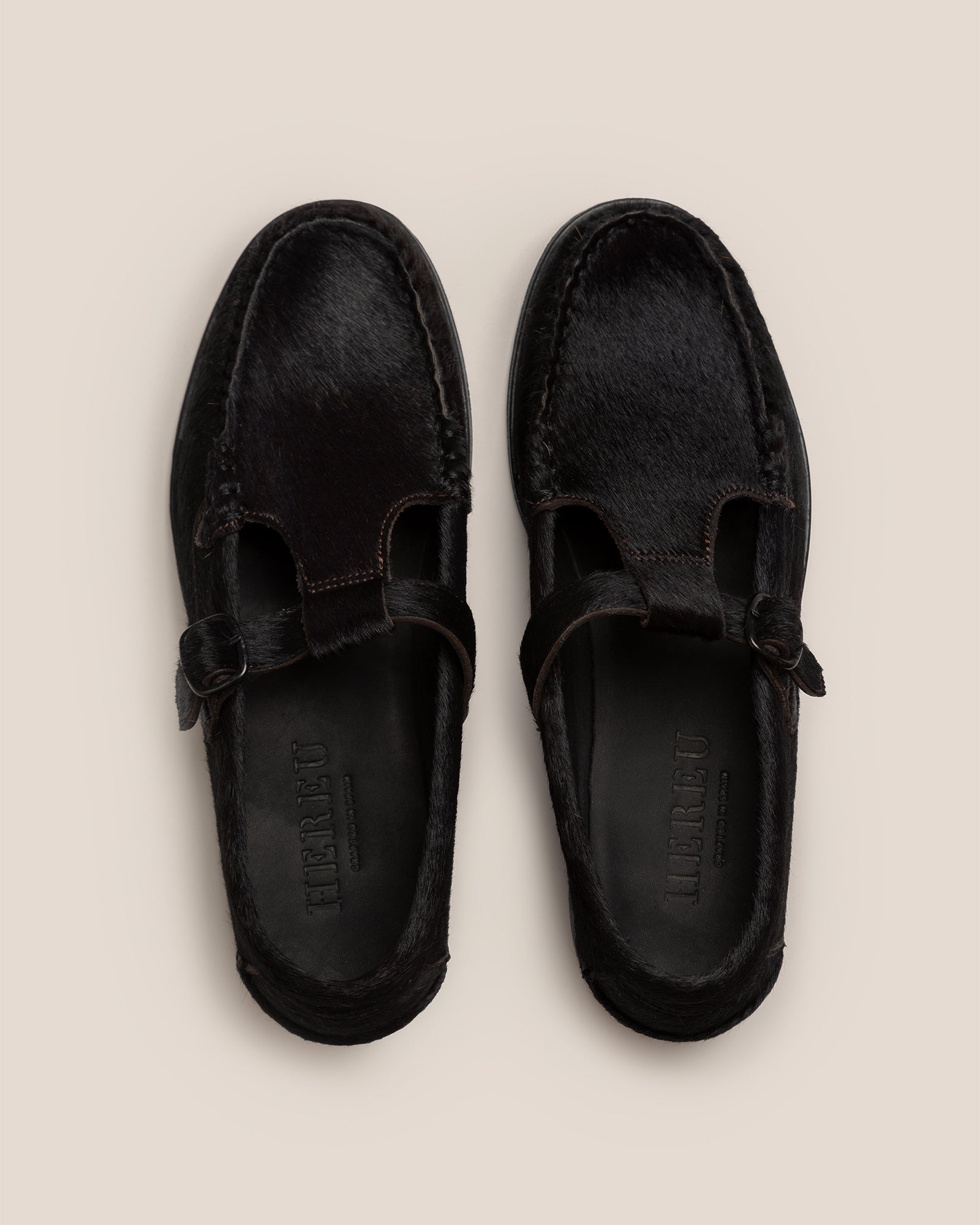 ALBER SPORT - Men's Tread Sole T-Bar Loafer – Hereu Studio