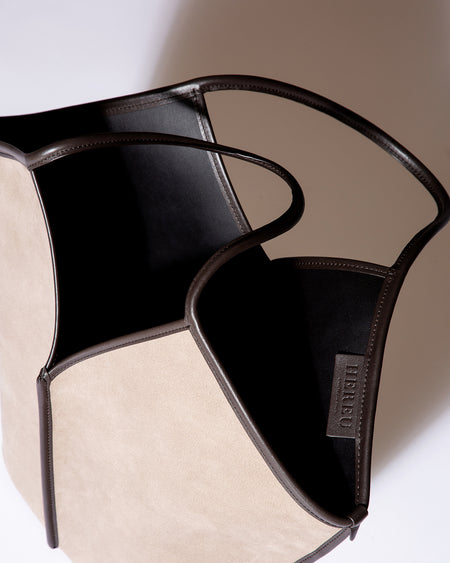 CALELLA SUEDE - Calf Suede Tote Bag