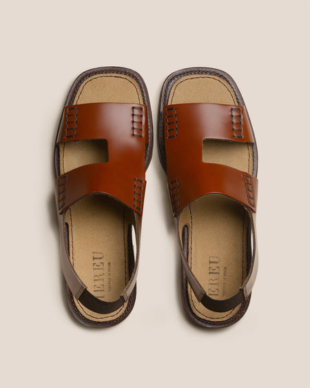 LLAUT SQUARE - Men's Slingback Loafer Sandal