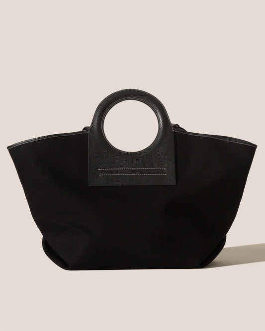 CALA L GRAINY - Canvas-Leather Tote Bag