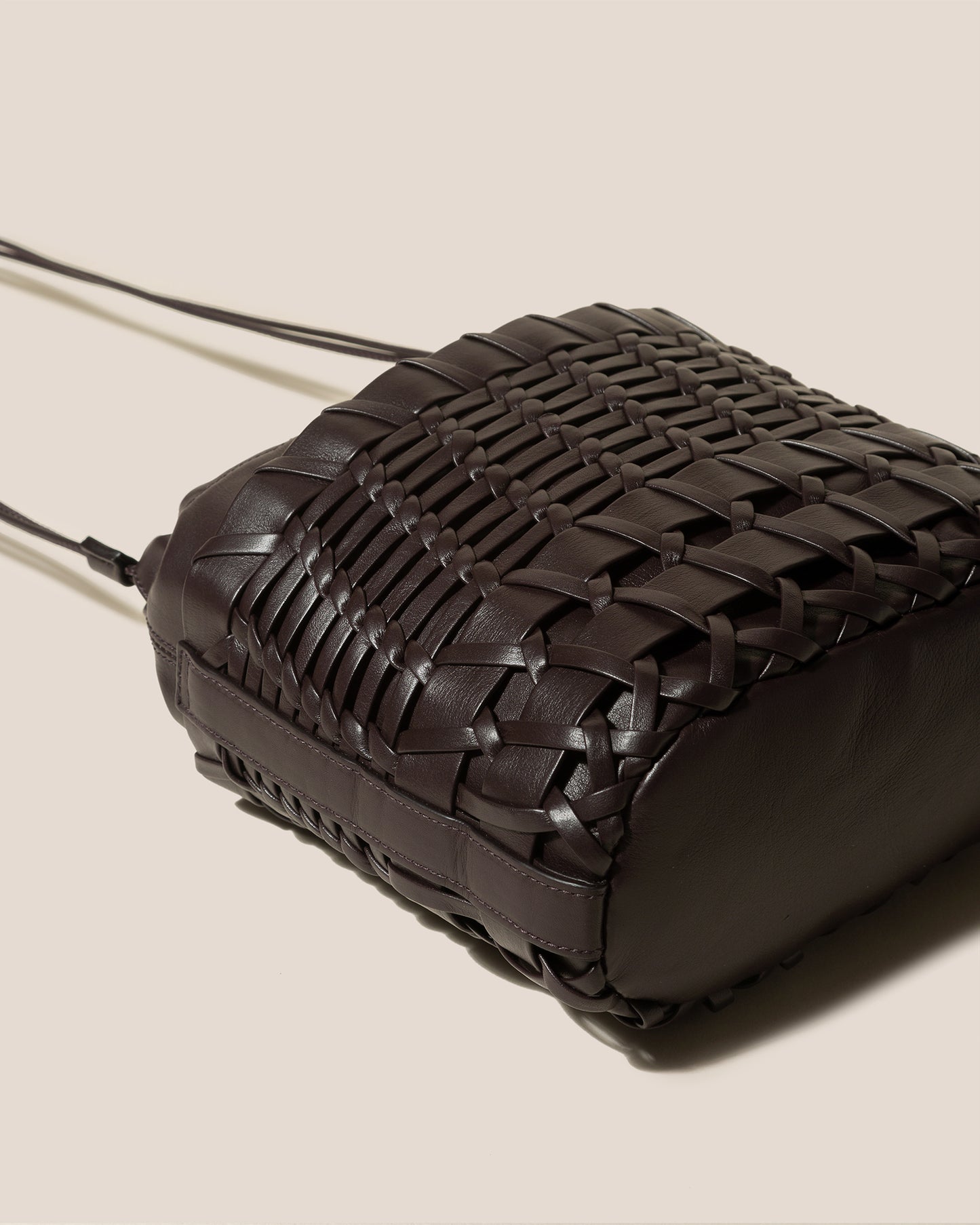 TRENA BUCKET - Interwoven Bucket Crossbody Bag