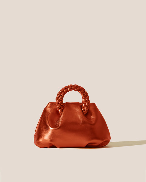 【HEREU】 Bombon Leather Bag 2WAY ハンドバッグ BOMBON - Plaited-handle Leather Handbag – Hereu Studio