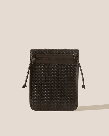 TERRA WOVEN - Square-Flat Crossbody Bag