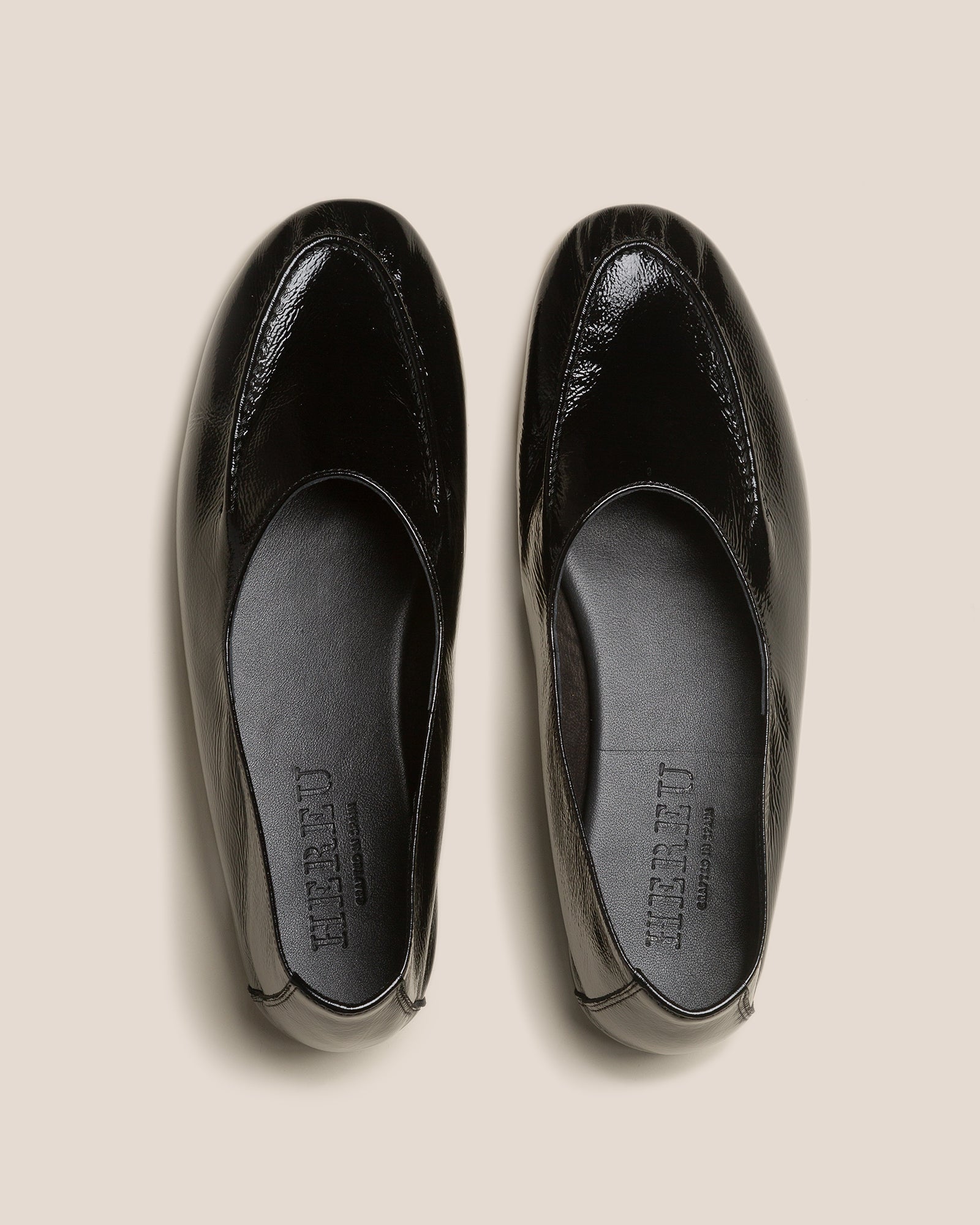 JULIOL CRINKLED GLOSSY - High Cut Deconstructed Loafer â Hereu Studio