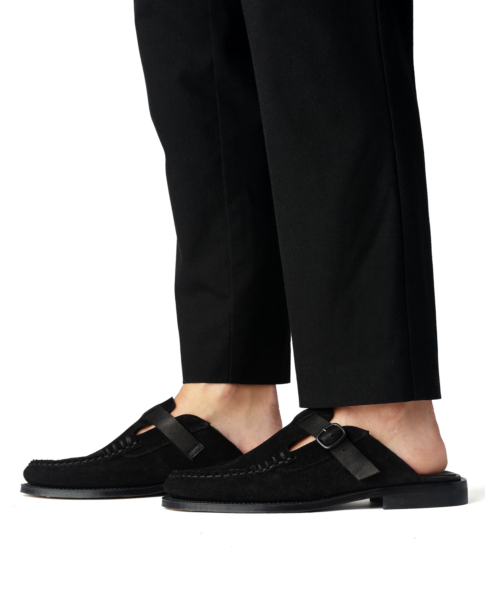 BARRACA - Men's Buckle-strap Mule Loafer