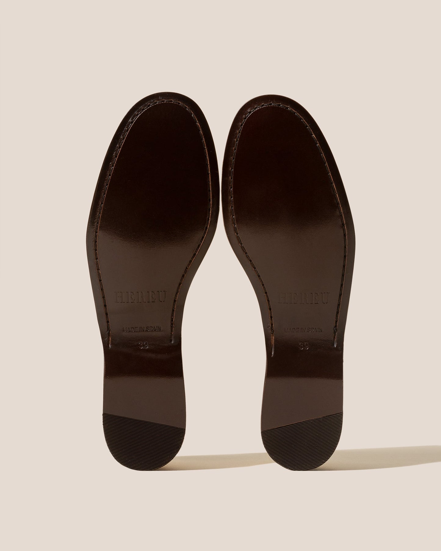 ALCOVER SUPPLE SHINY - Braided Seams T-bar Loafer