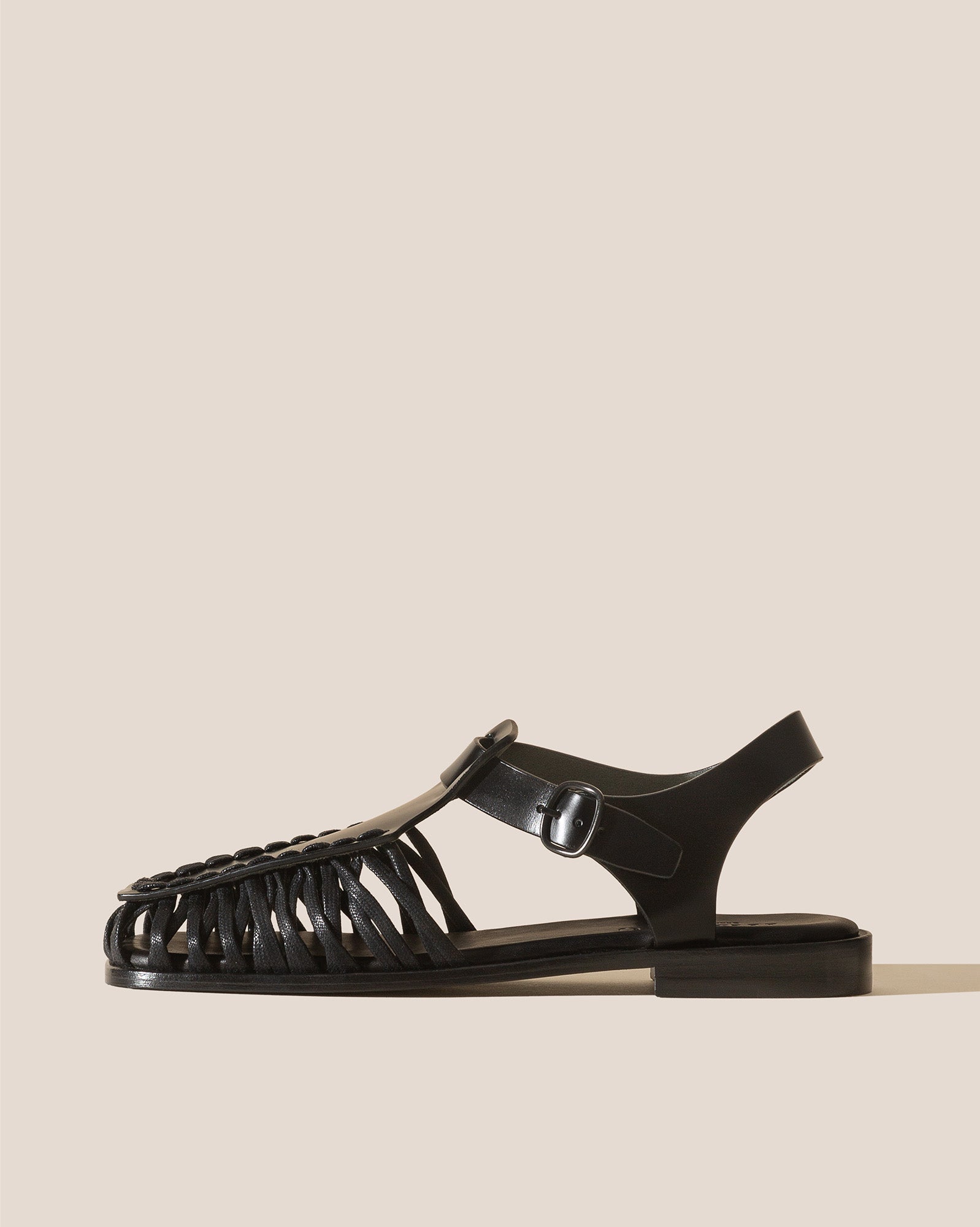 ALARO - Square-Toe T-bar Sandal