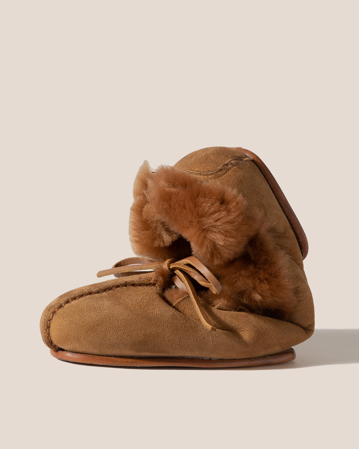 TILLA SHEARLING - Deconstructed Suede Babouche