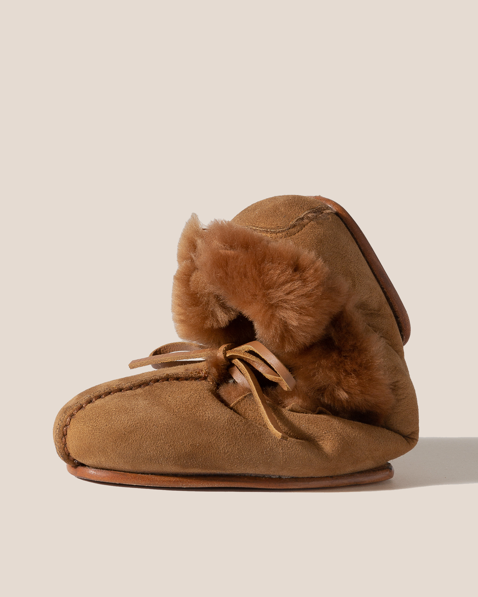 TILLA SHEARLING - Deconstructed Suede Babouche – Hereu Studio