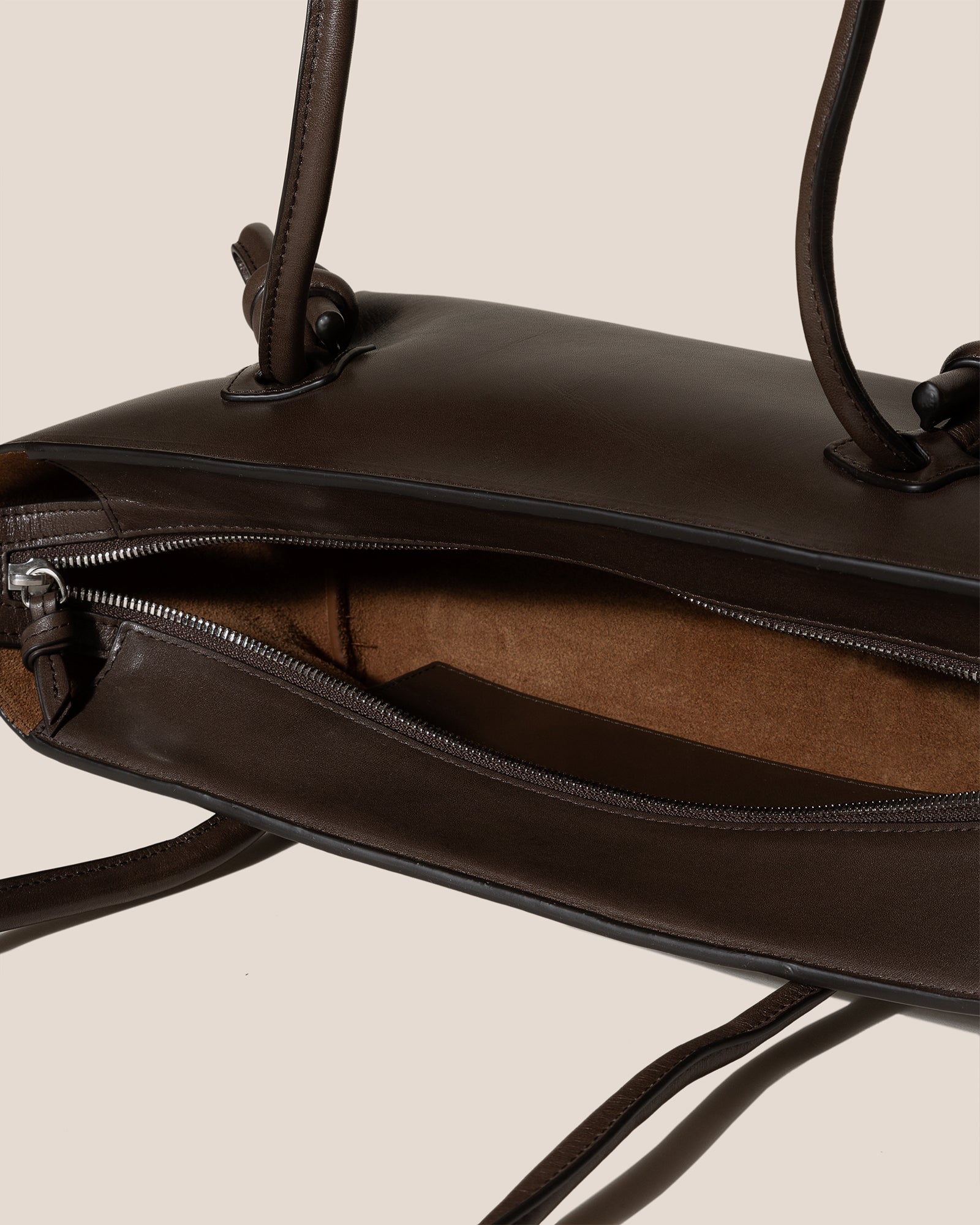 FORNA CALF HAIR - Leather-Framed Shoulder Bag – Hereu Studio