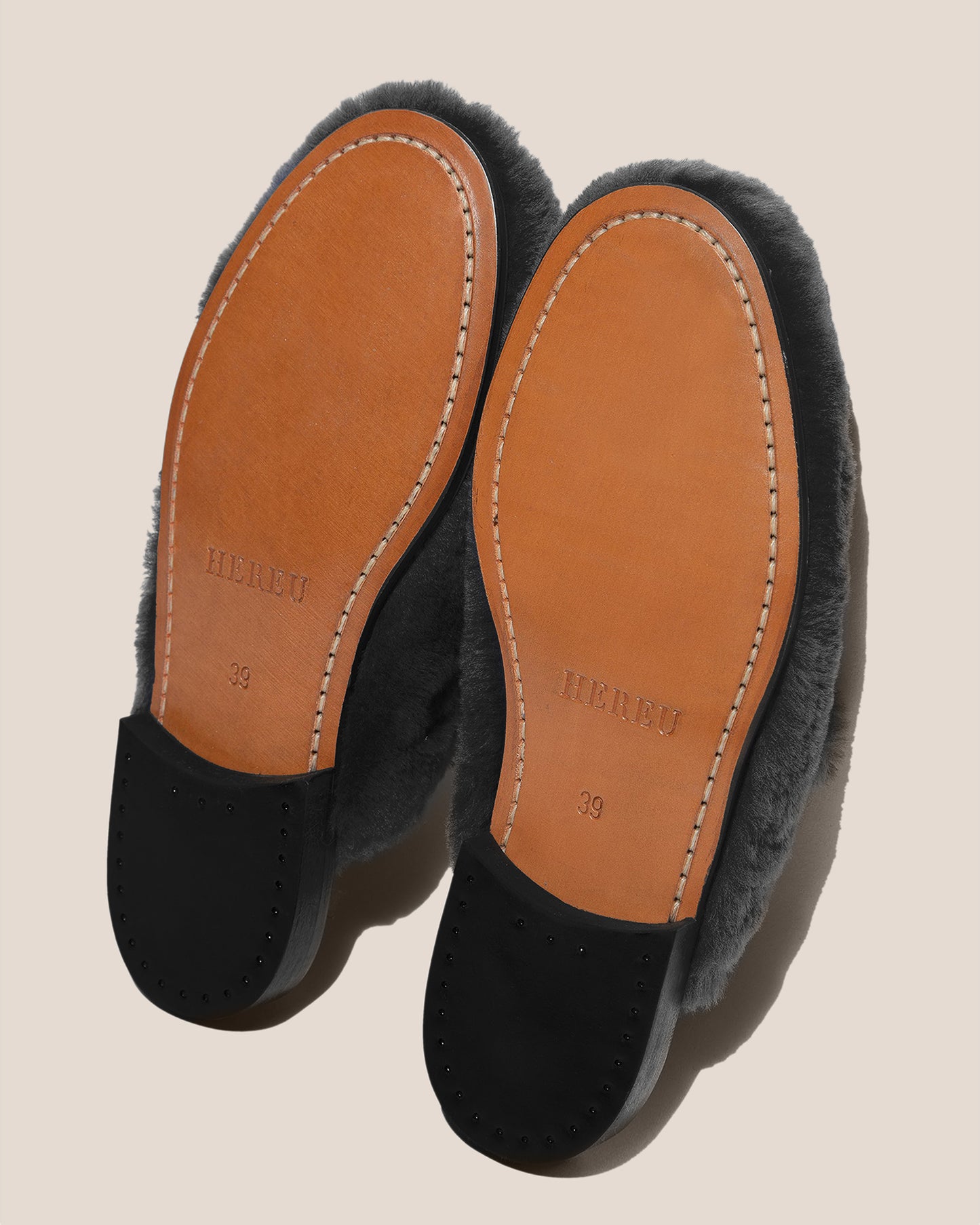 BARRACA SHEARLING - Buckle-strap Mule Loafer