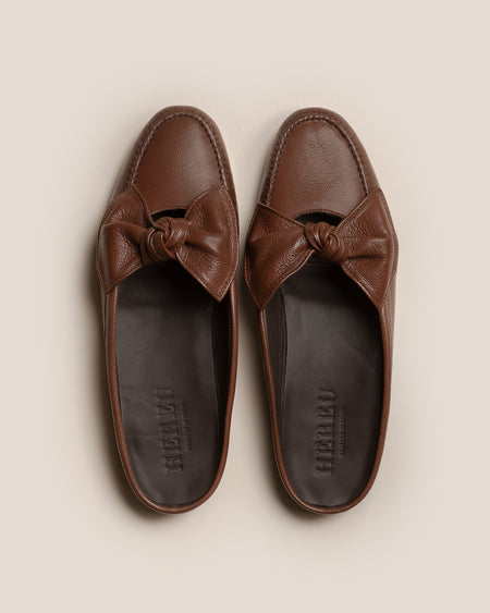 CORBATI MULE - Slip-on Mule With Bow Detail