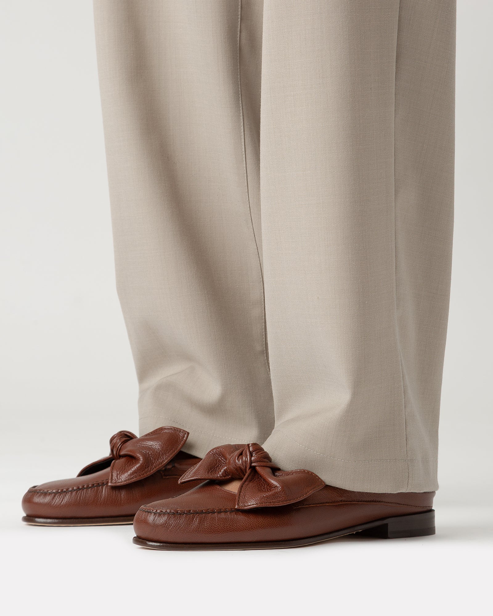 CORBATI MULE - Bow-Detail Slip-On Mule – Hereu Studio