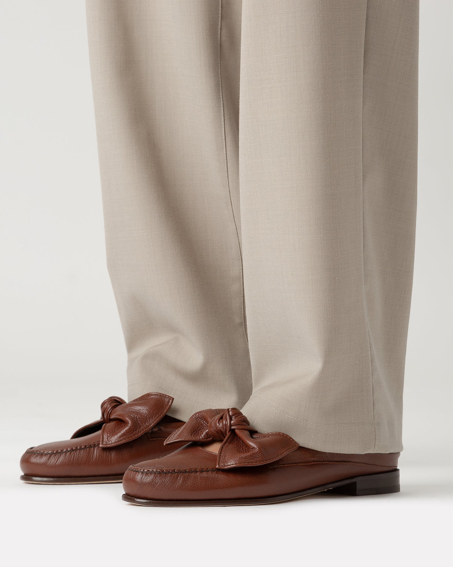 CORBATI MULE - Slip-on Mule With Bow Detail