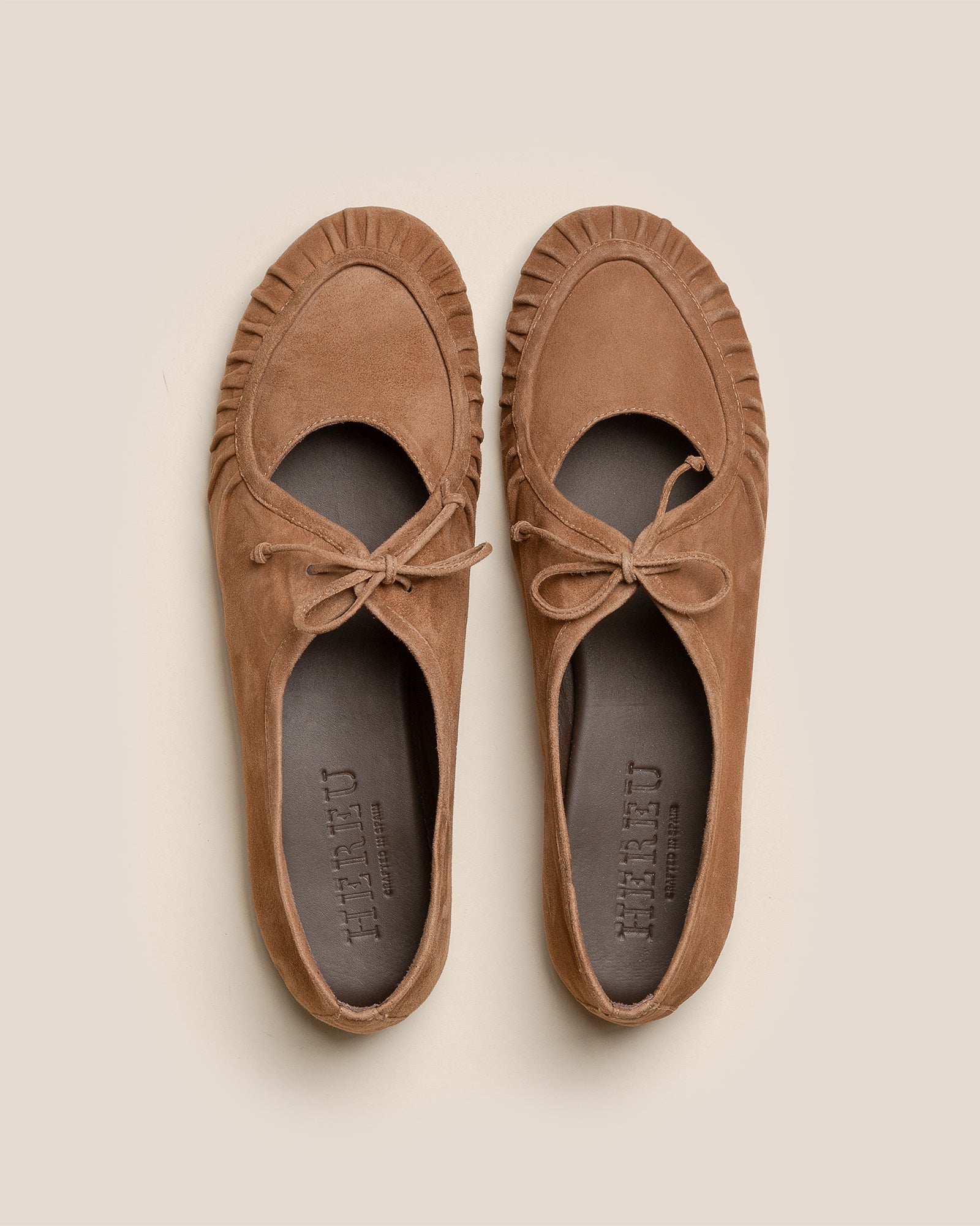 HEREU×Cecilie Bahnsen チュールバレエシューズ ホワイト サイズ