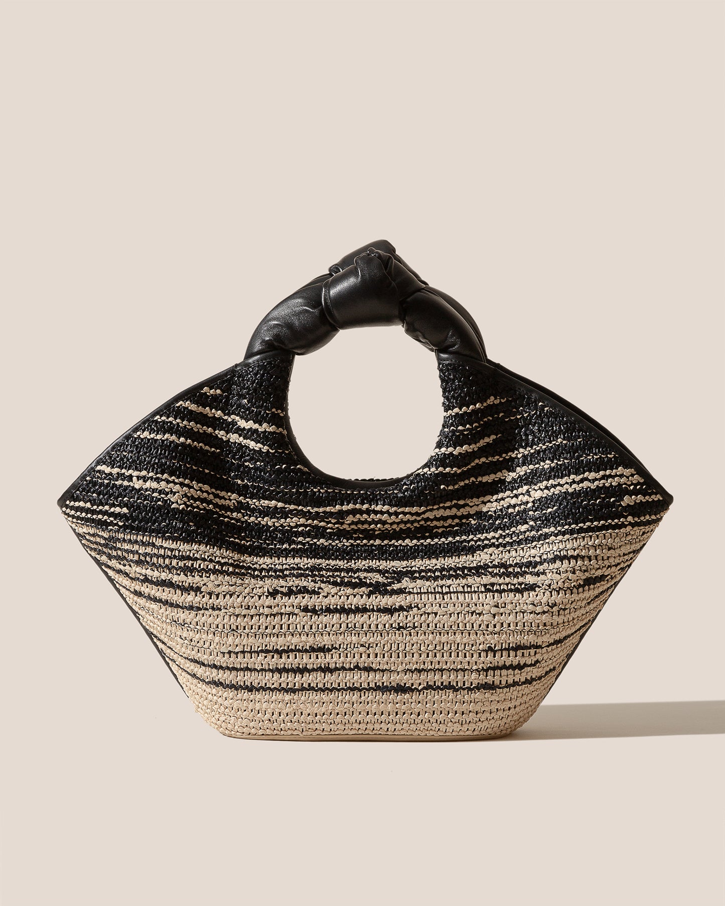 CASTELL RAFFIA OMBRE - Knotted-handle Tote Bag