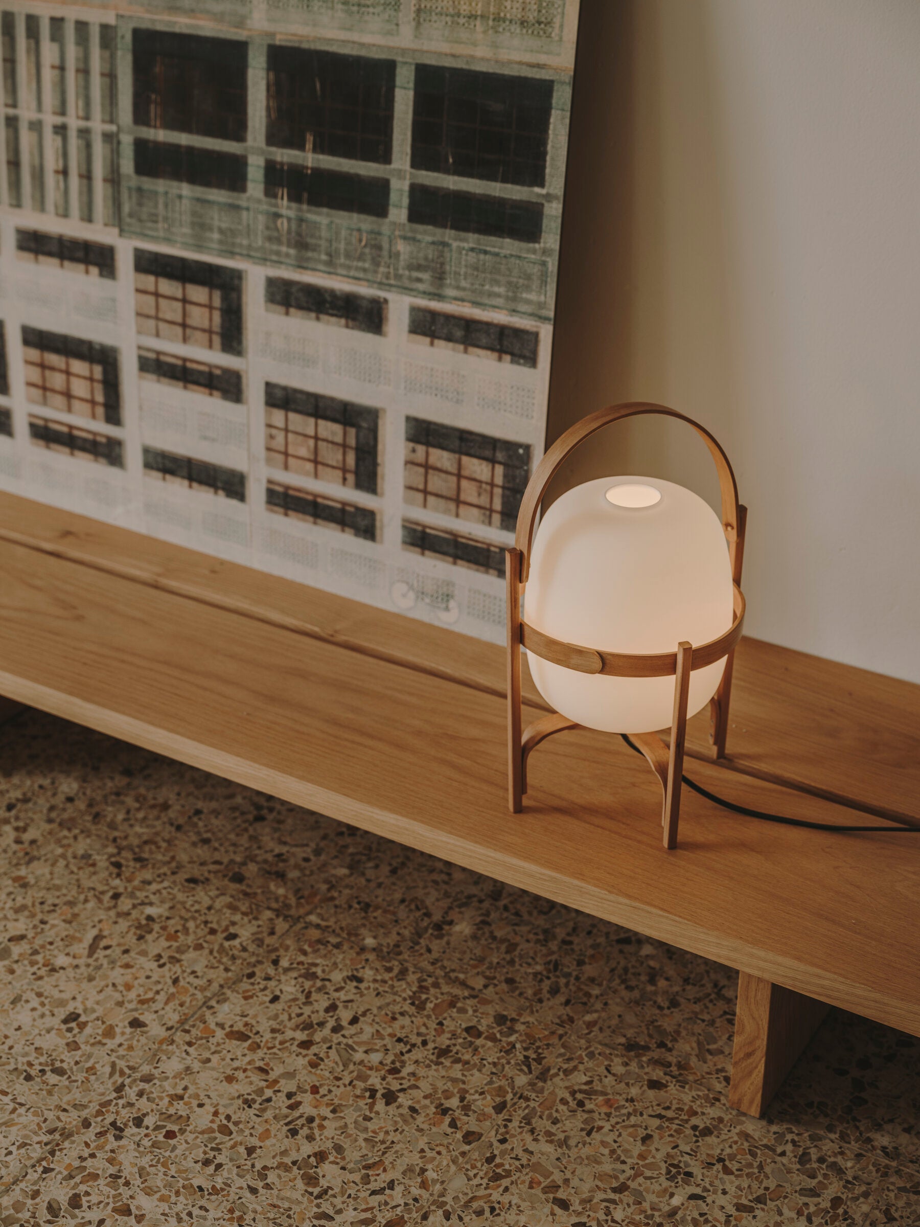 CESTITA - Table-Top Lamp by Santa & Cole – Hereu Studio