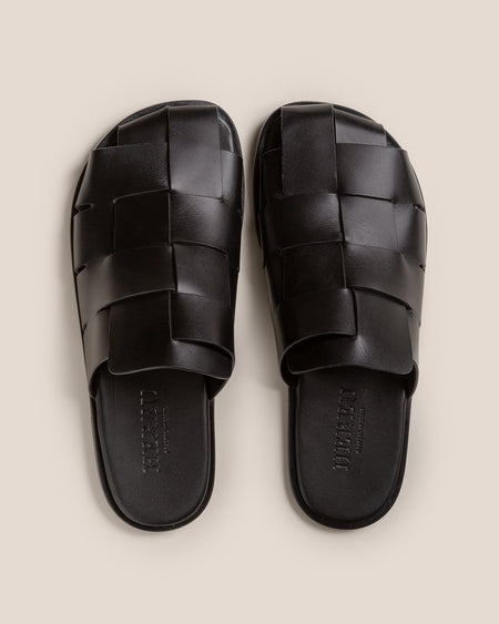 DIRA SLIM - Men's Interwoven Mule