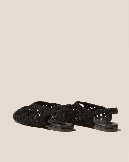 EMPURIA VELVET - Woven Slingback Sandal