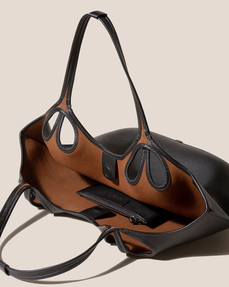 ESCALA GRAINY LEATHER - Cut-Out Tote Bag