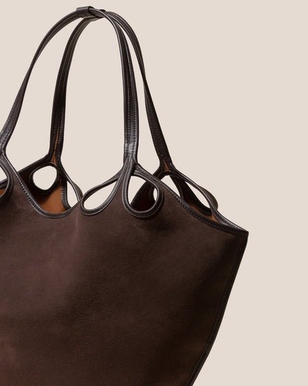 ESCALA SUEDE - Cut-Out Tote Bag