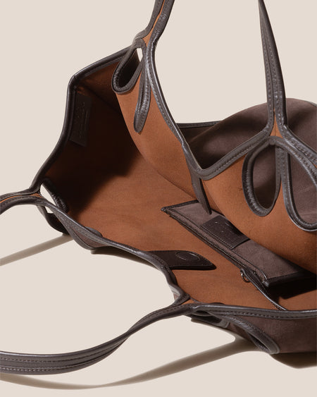 ESCALA SUEDE - Cut-Out Tote Bag