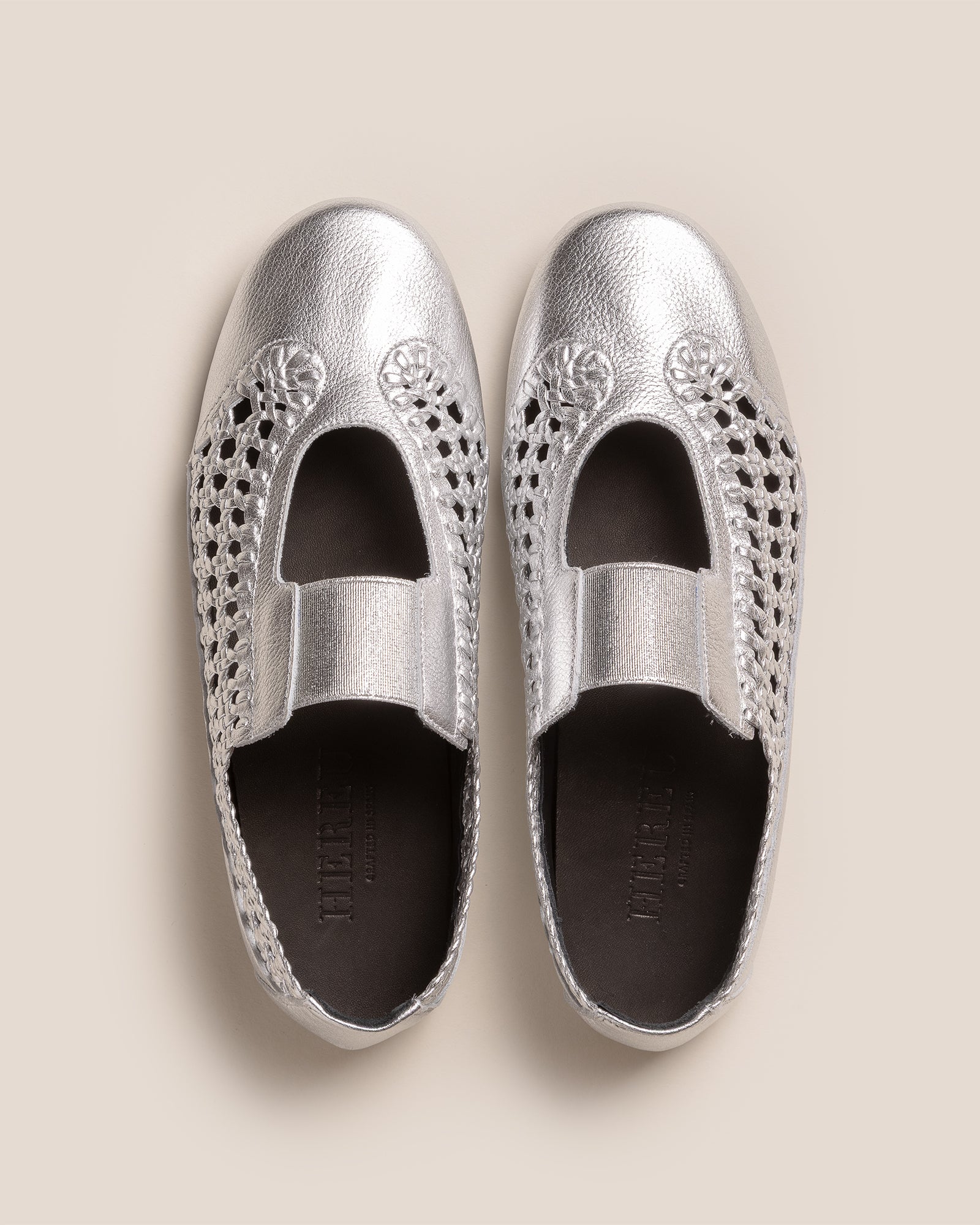ESPORTIU MARY JANE WOVEN METALLIC - Sporty Mary Jane Shoe – Hereu