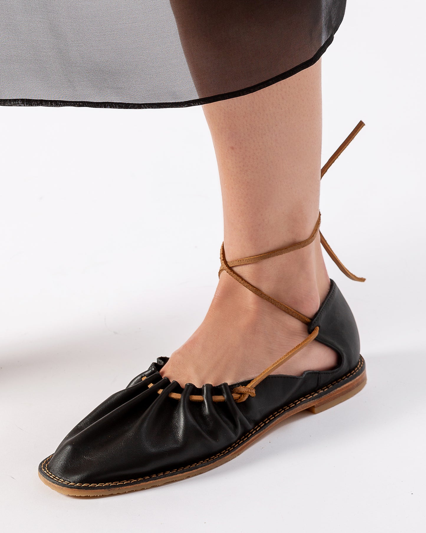 ESCOCO - Ankle Lace-up Pump