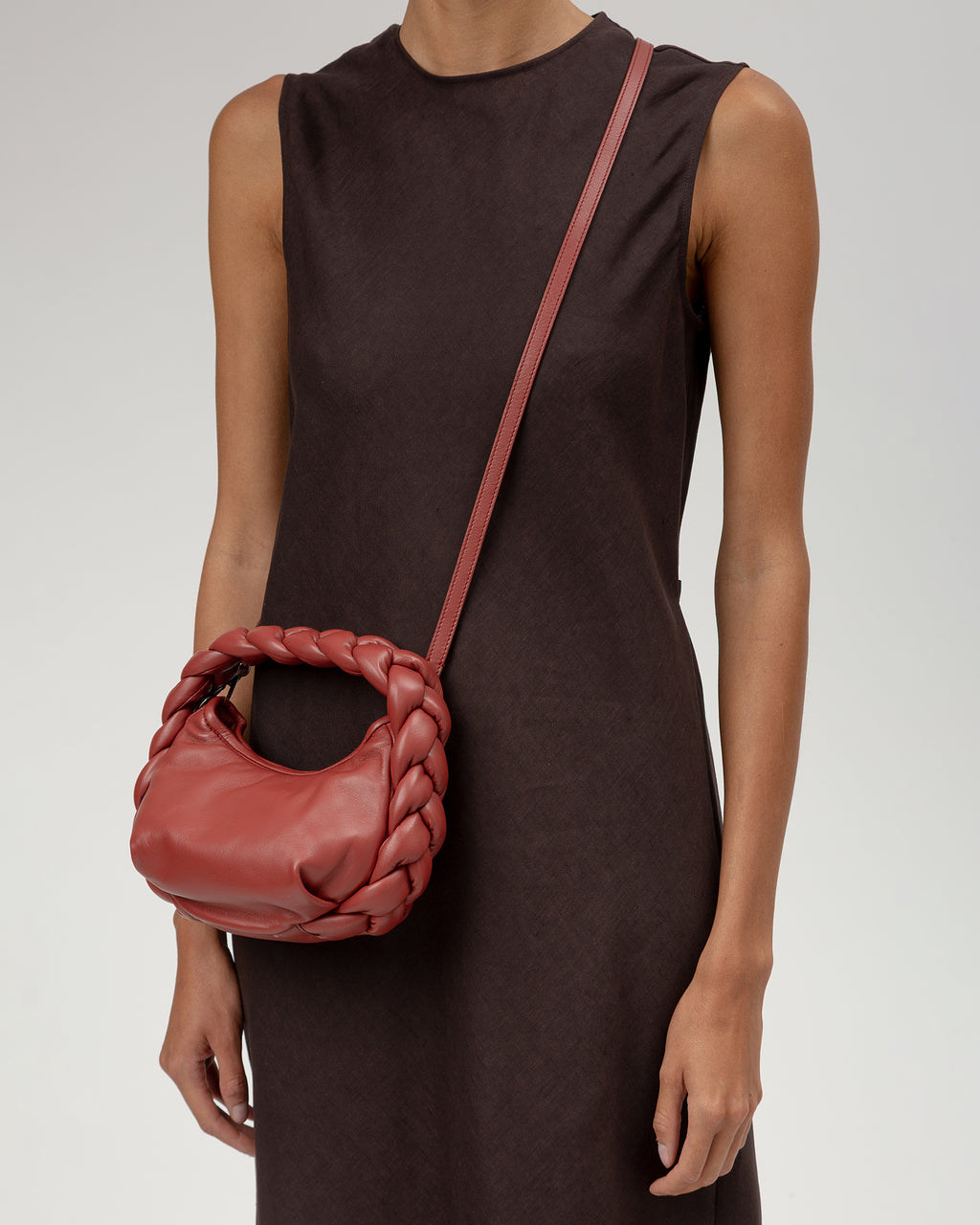 ESPIGA MINI - Braided Detail Crossbody Bag