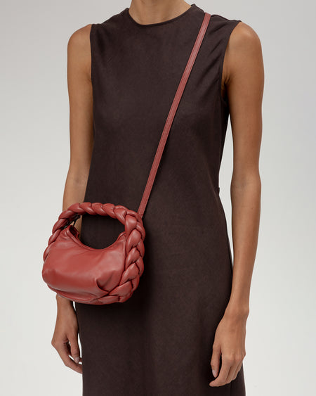 ESPIGA MINI - Braided Detail Crossbody Bag