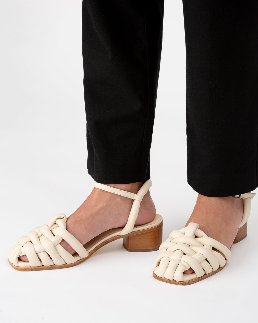 CABERSA HEELED - Padded Fisherman Sandal