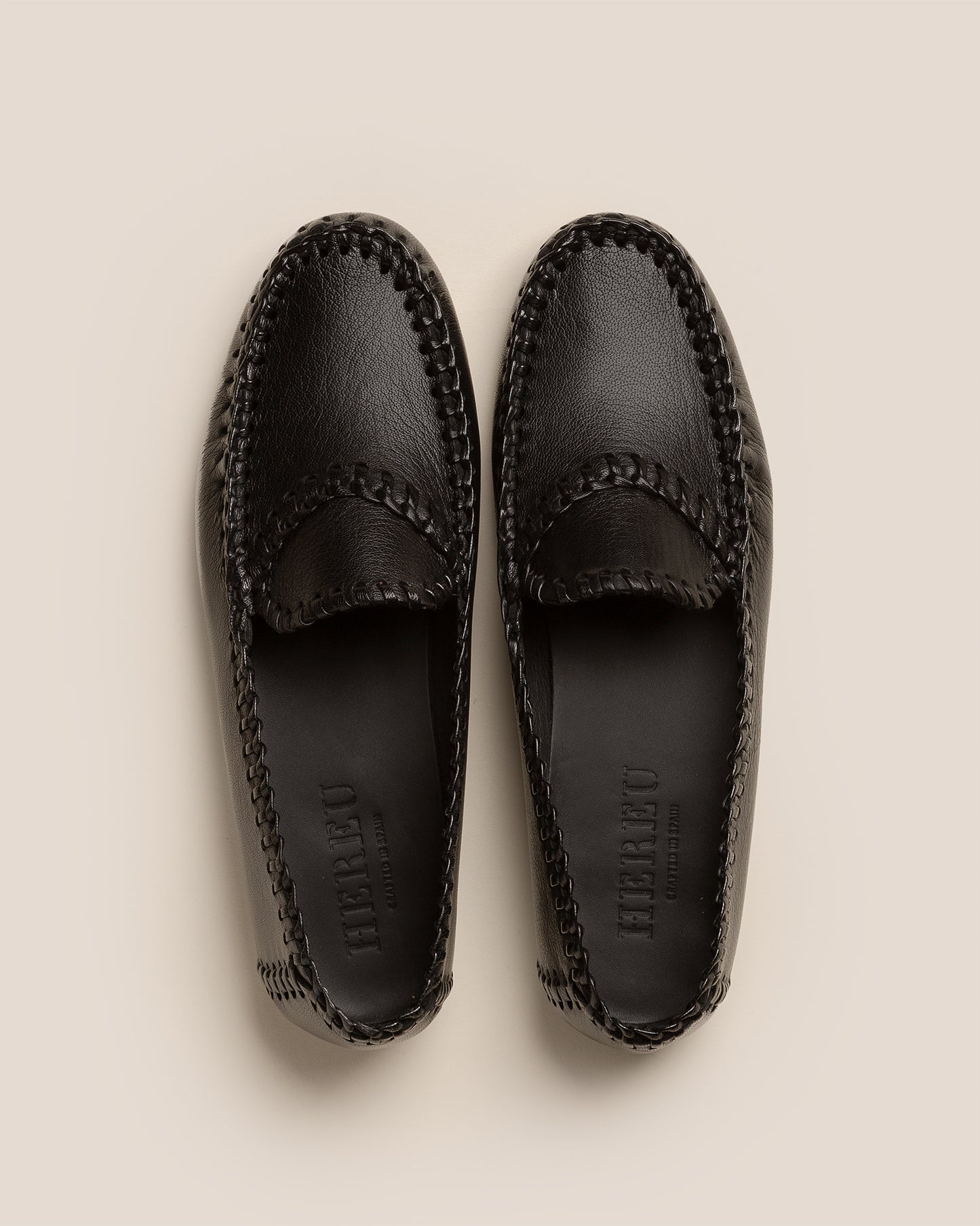 SASTRE SUPPLE SHINY - Braided Seam Pull-on Loafer