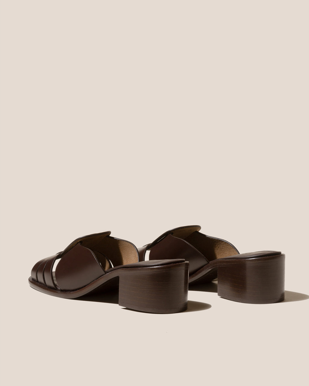 ANCORA SQUARED HEELED SLIDE - Heeled Fisherman Slide