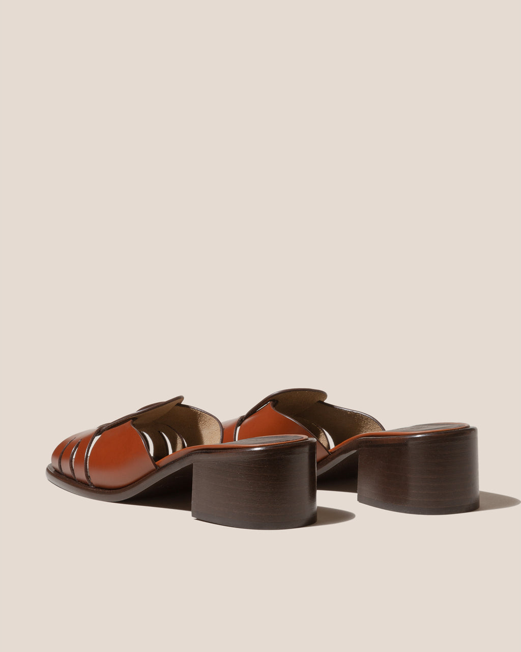 ANCORA SQUARED HEELED SLIDE - Heeled Fisherman Slide
