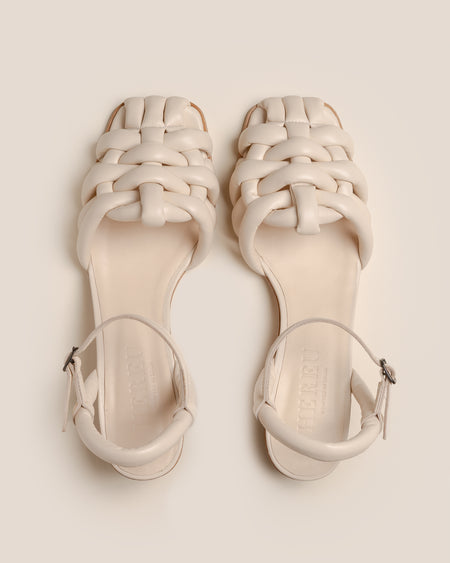 CABERSA HEELED - Padded Fisherman Sandal