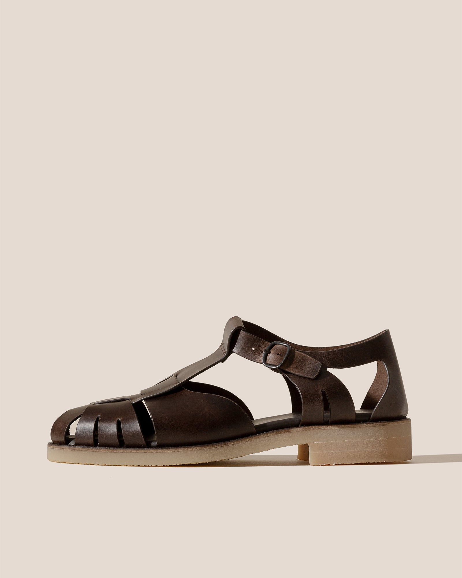 PESCA RUBBER VEG TAN - Men's Fisherman Sandal – Hereu Studio