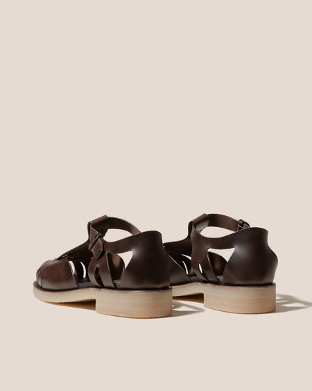 PESCA RUBBER VEG TAN - Men's Fisherman Sandal