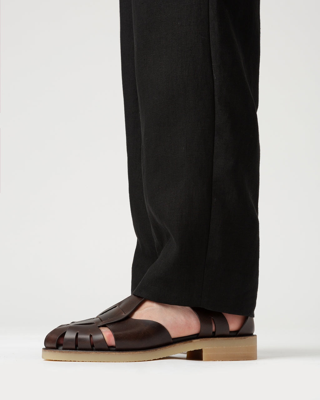 PESCA RUBBER VEG TAN - Men's Fisherman Sandal