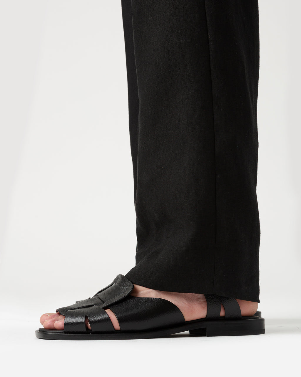 ROCA GRAINY VEG TAN - Men's Square-toe Fisherman Sandal
