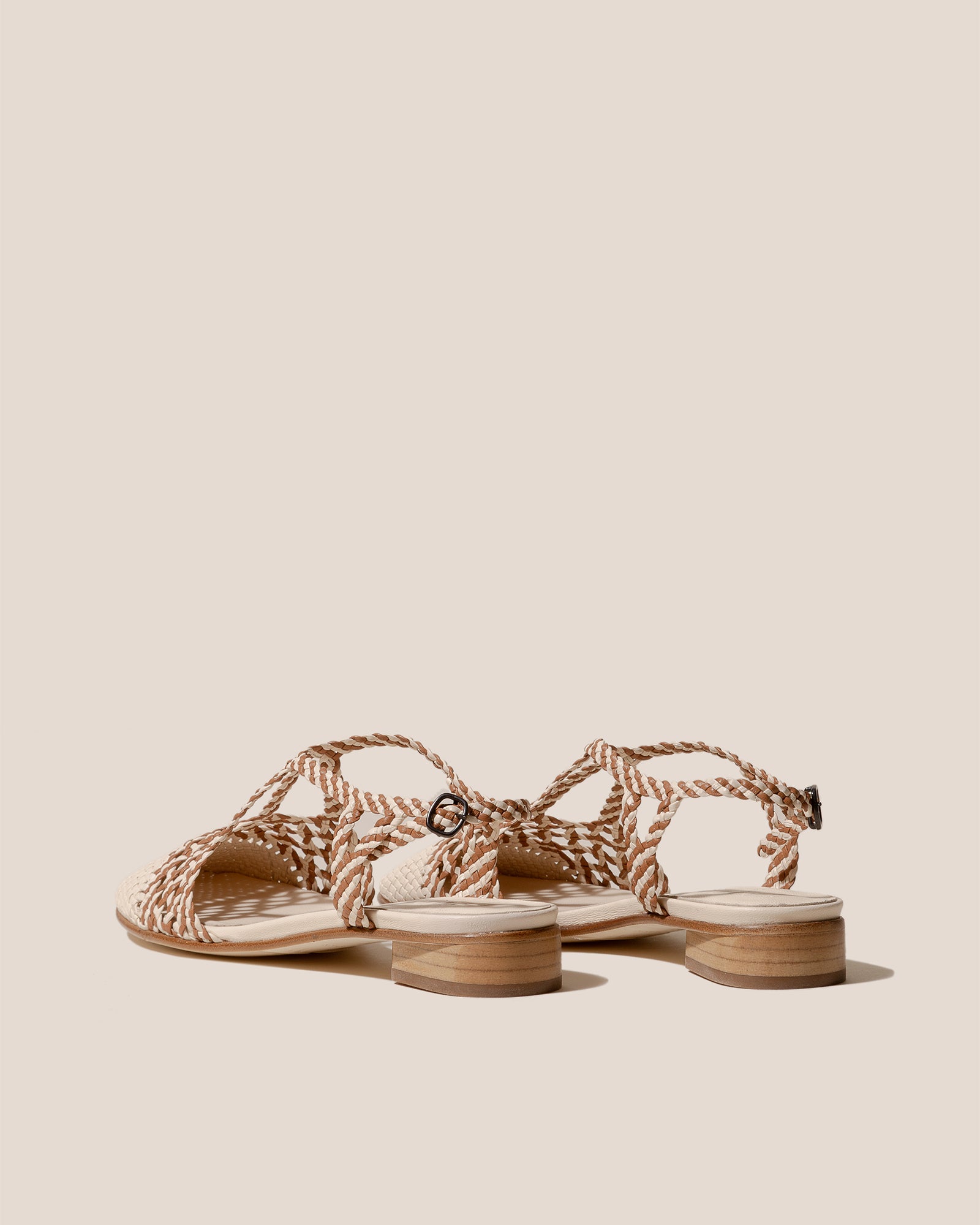 PLORA - Braided Duo-Tone Sandal
