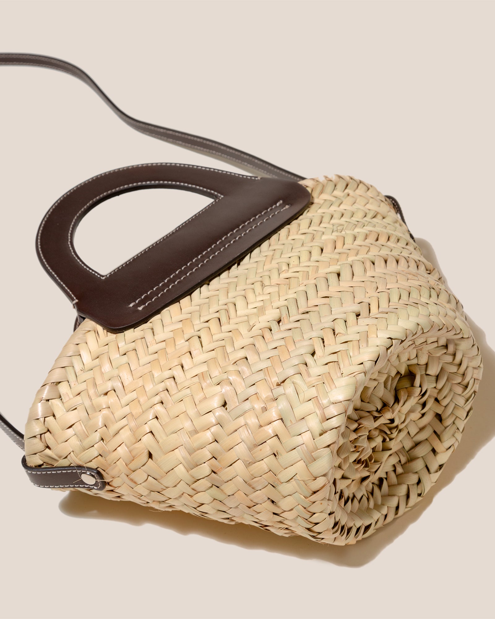 CABAS MINI - Small Handwoven Straw Tote Bag – Hereu Studio