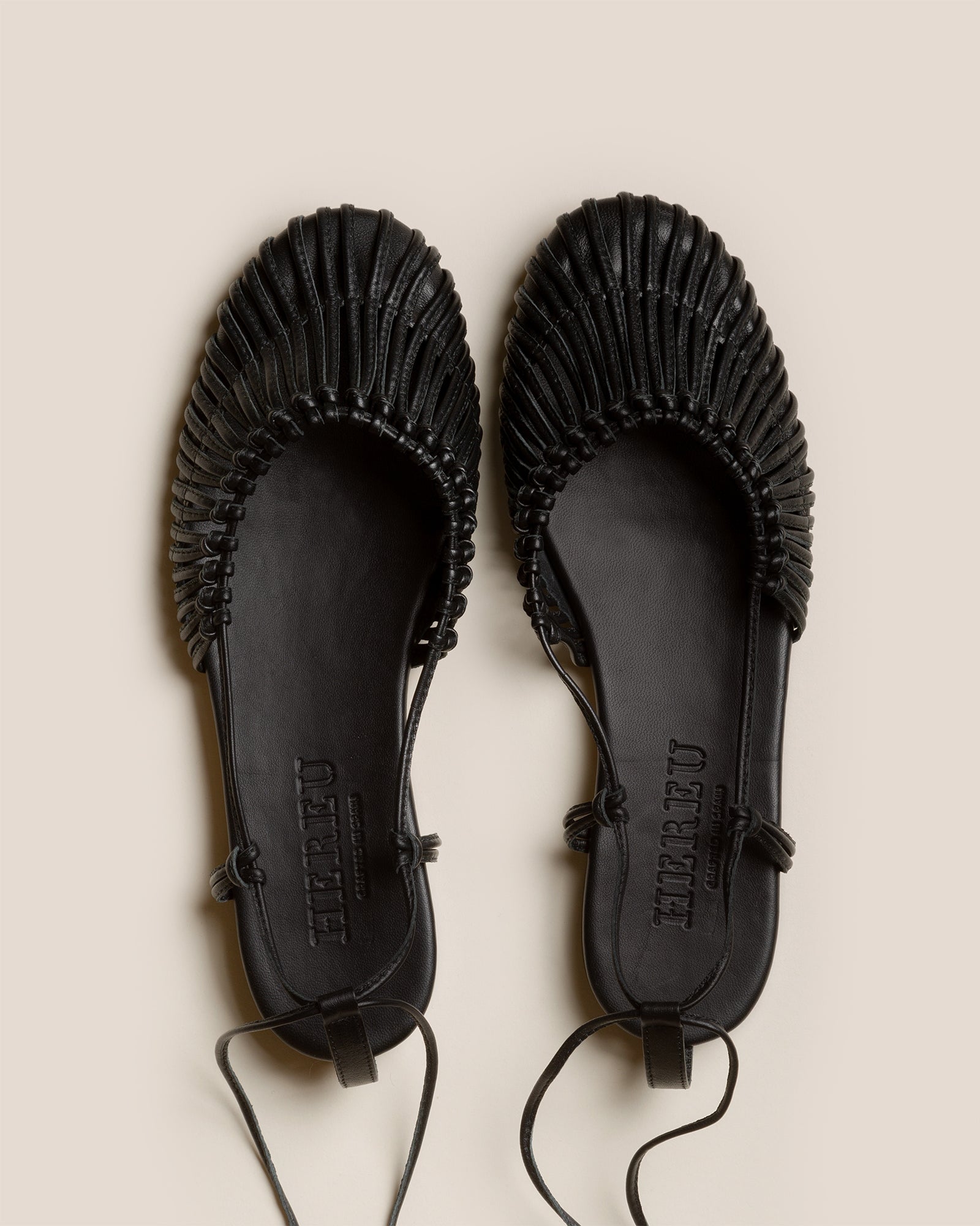 MANTERA - Round-Toe Knotted Sandal – Hereu Studio