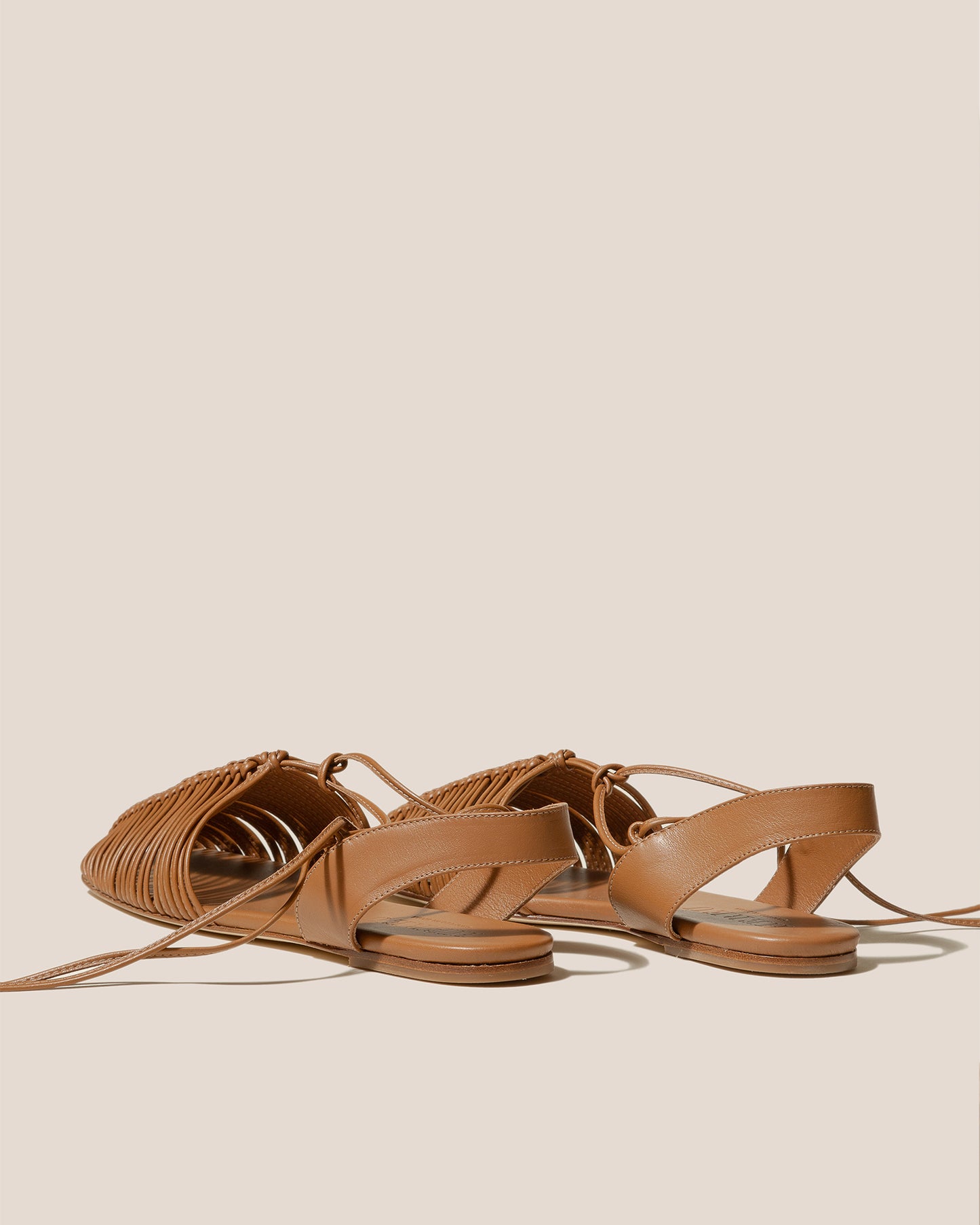 CALMA - Squared-Toe Knotted Sandal