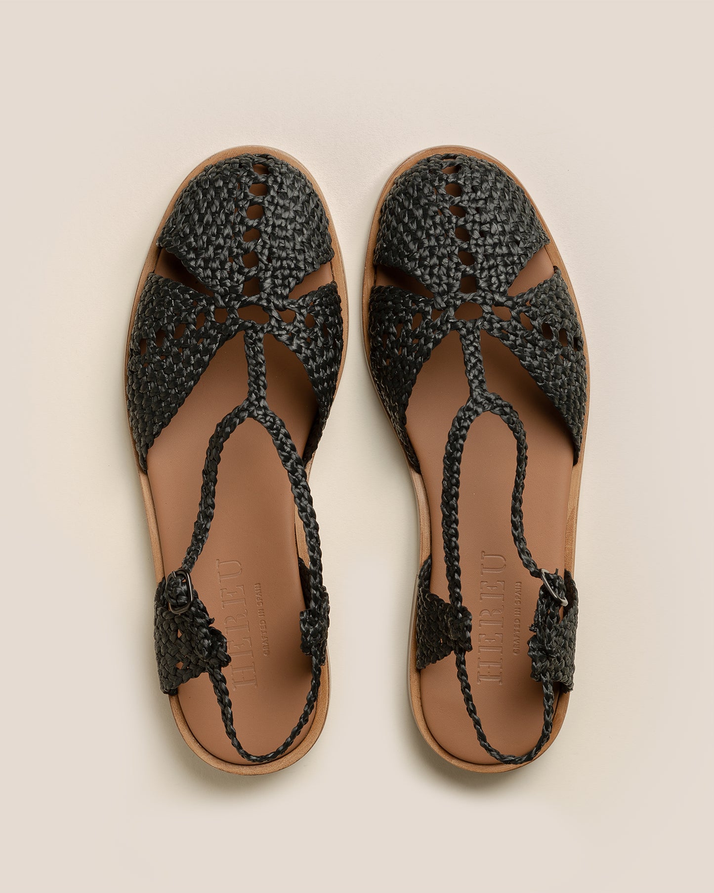 SOROLLA - T-bar Raffia Sandal