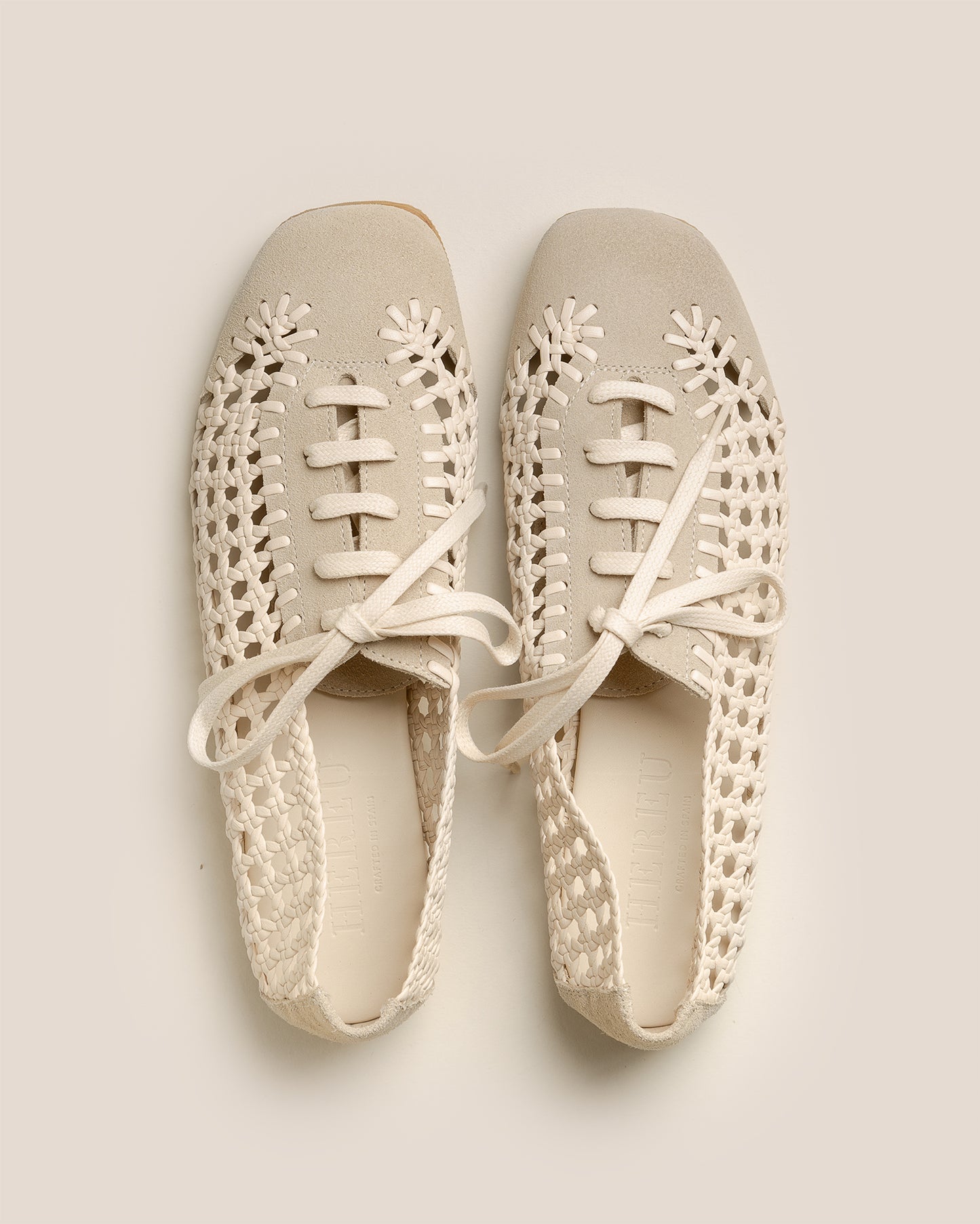 PORTIU - Woven Lace-up Shoe