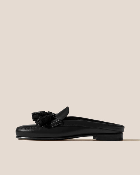 【prank project】Loafer mule Black Lucy-black-loafer-mules-with-