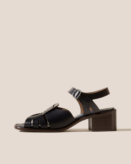 ANCORA SQUARED HEELED - Open-Toe Fisherman Sandal