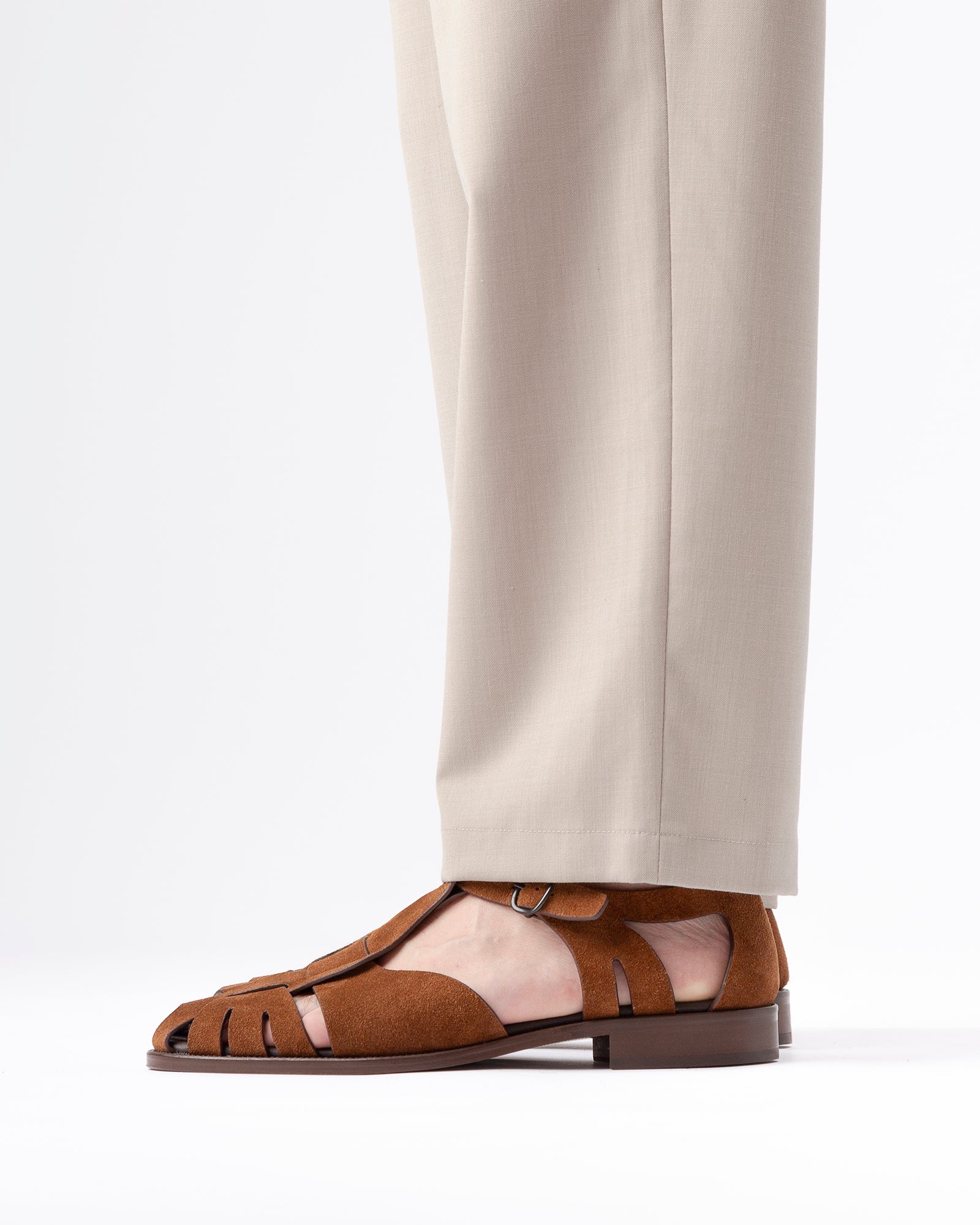 PESCA SUEDE - FOR ALL - Fisherman Sandal