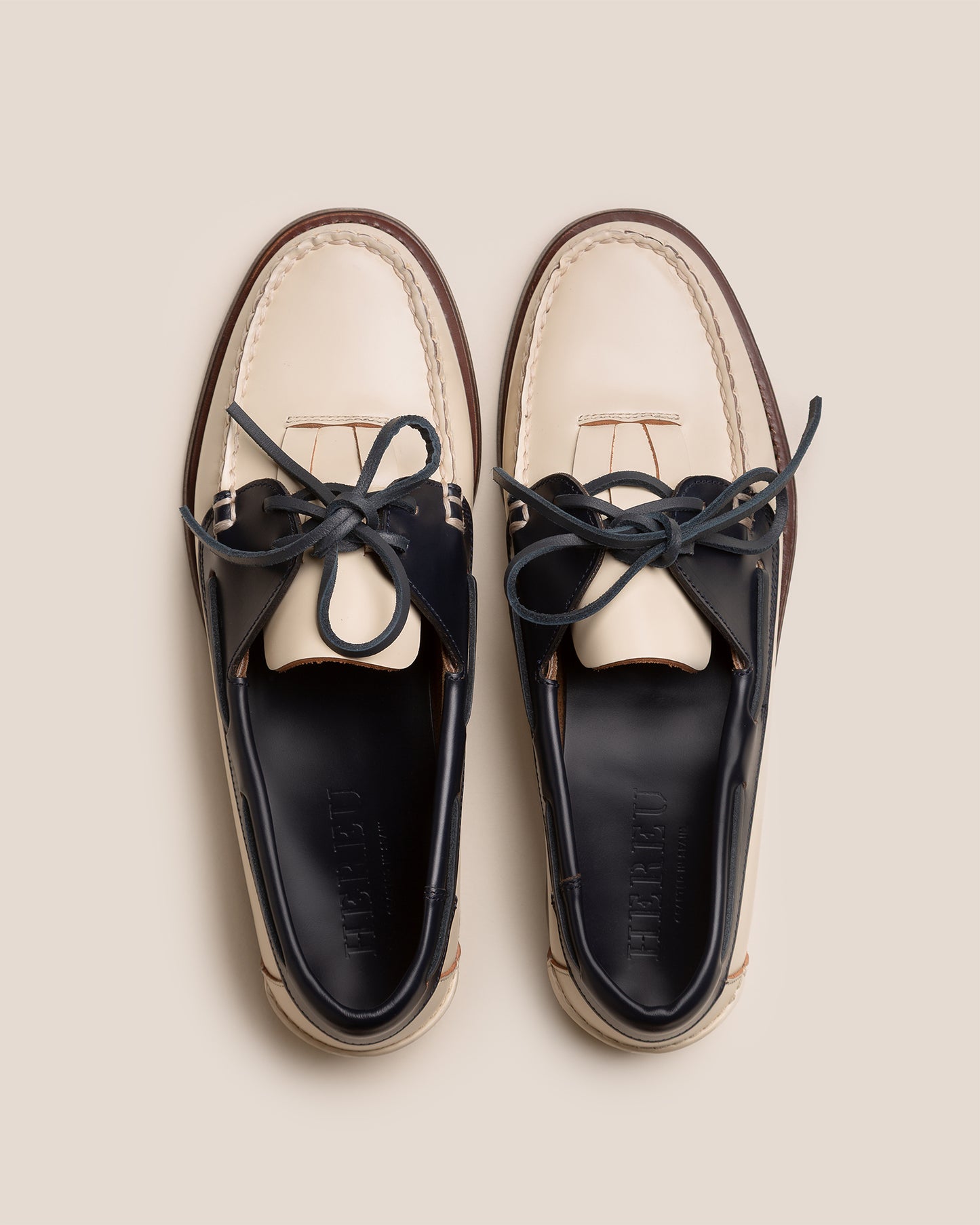 SALER BICOLOUR - Men's Lace-up Loafer